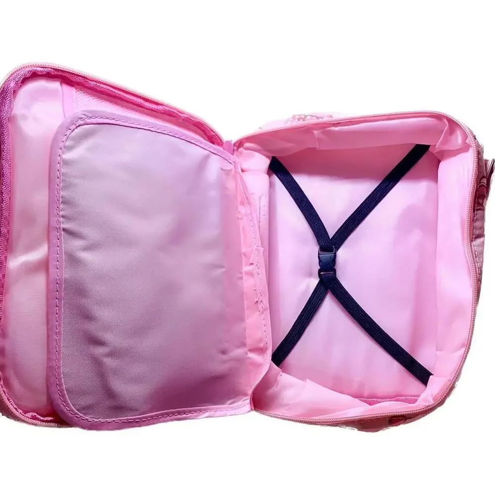 Sanrio Hello Kitty Candy Rainbow Cosmetic Toiletry Travel Bag